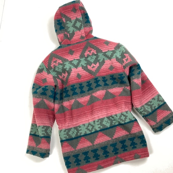 Vintage Woolrich wool Navajo hooded jacket - Picture 6 of 14